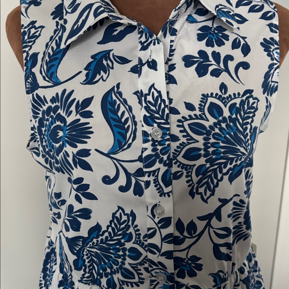 NWT Rachel Zoe..maxi dress XS💙🦋 - Picture 3 of 6
